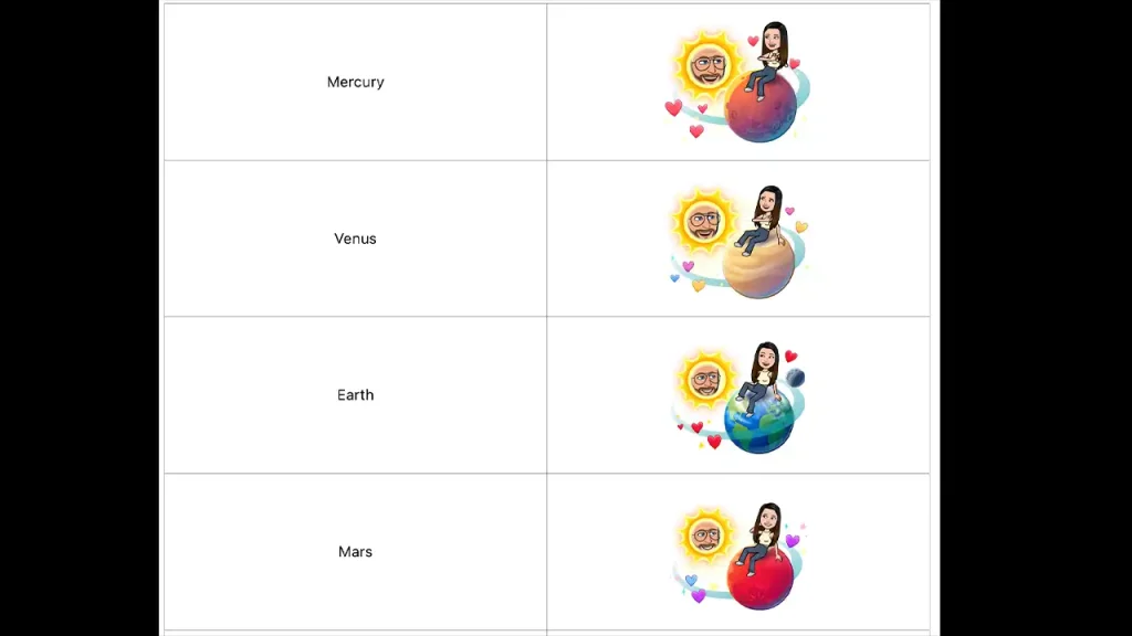 The Snapchat Friendship Solar System Explained