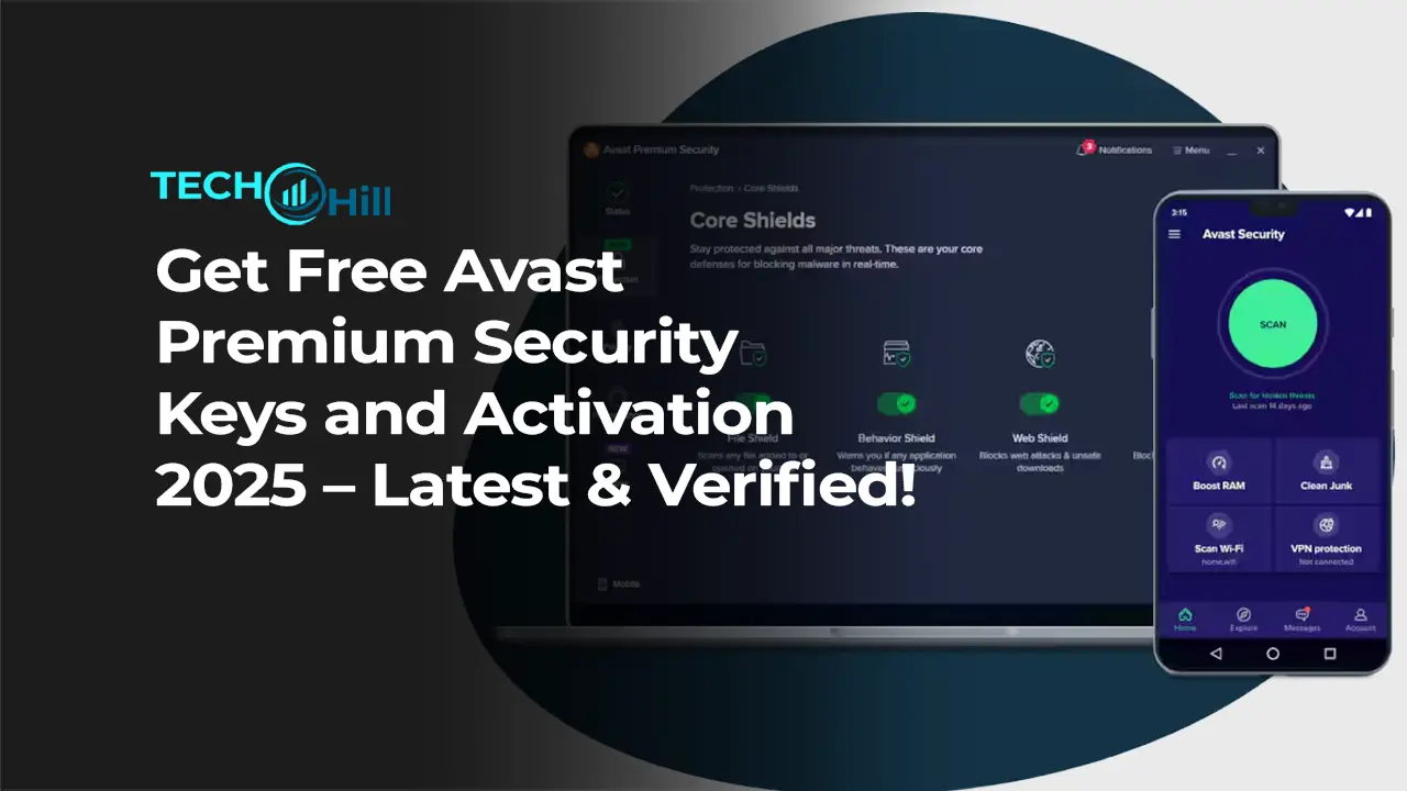 Get Free Avast Premium Security Keys and Activation